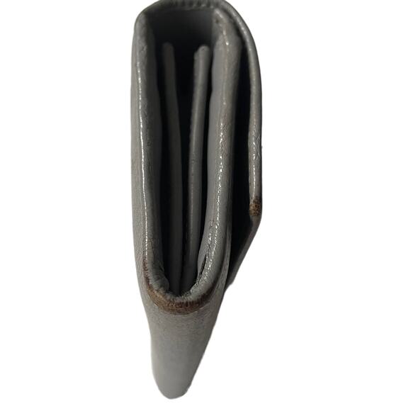 Givenchy Pandora Continental Wallet Pebbled Leather Gray - Picture 7 of 13